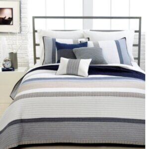 Nautica - Quilt, Cotton Reversible Bedding, Home Decor for All Seasons NWT